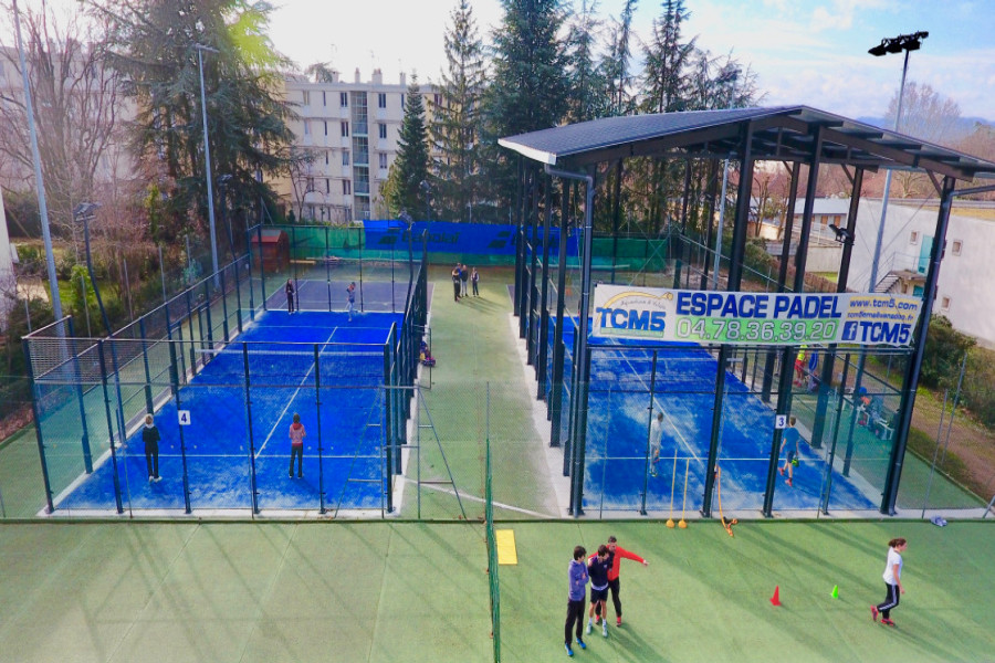 Tennis Club Municipal du 5ème Lyon Padel - Anybuddy